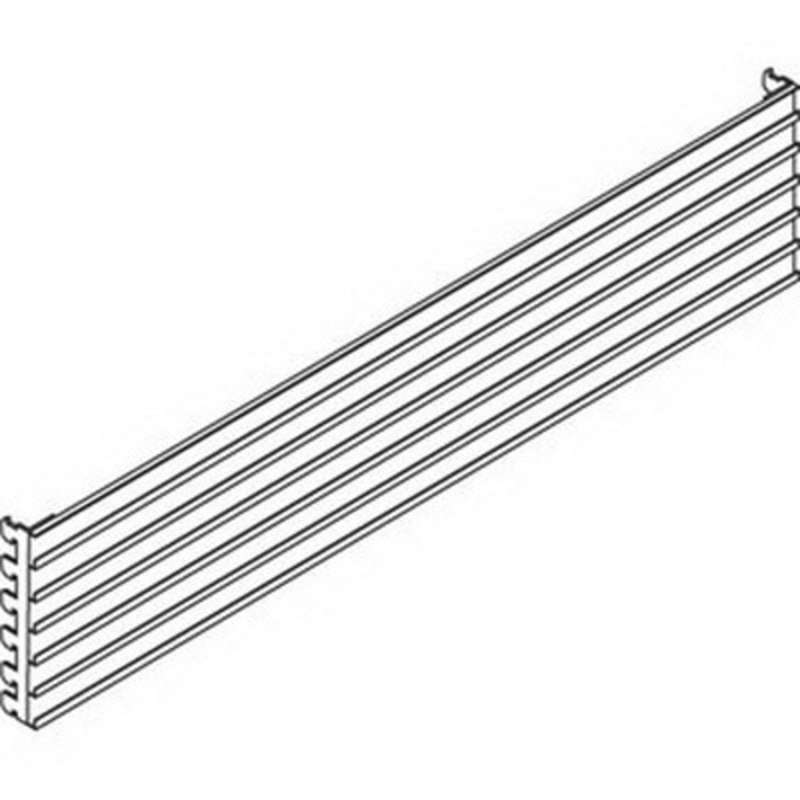 MTS-II Quick Ship Multi-Rail Bin Holder Standard 45"L, Sky Blue